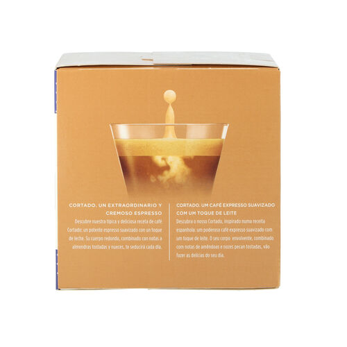 Caf&eacute; DOLCE GUSTO cortado 16 c&aacute;psulas image number