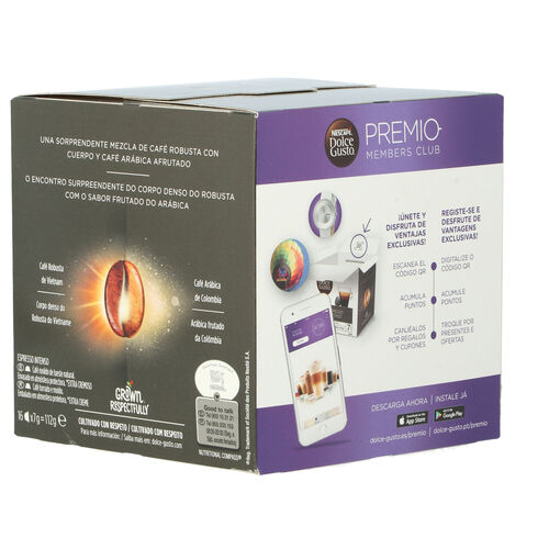 CAFE DOLCE GUSTO INTENSO 16 CAPSULAS image number