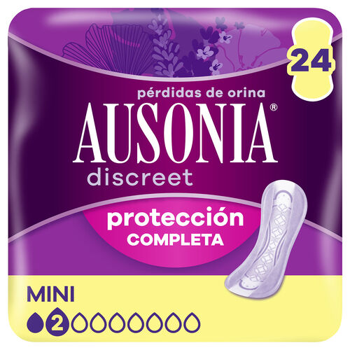 Compresa incontinencia mini AUSONIA Discreet 24uds image number