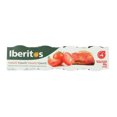 TOMATE NATURAL IBERITOS 4x22g image number