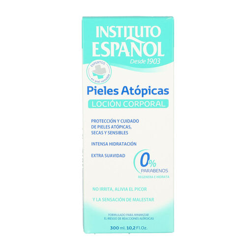 LECHE CORPORAL PIELES ATOPICAS INSTITUTO ESPAÑOL 300ml image number