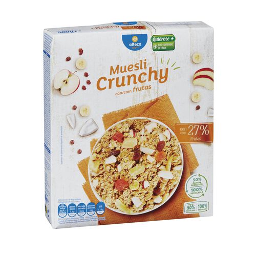 CEREALES MUESLI CRUJIENTE CON FRUTAS ALTEZA 500g image number
