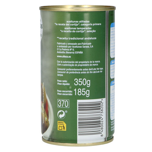 ACEITUNA RECETA CORTIJO ALTEZA 350g image number