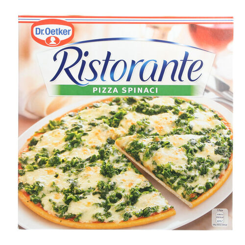 Pizza congelada de espinacas RISTORANTE 390g image number