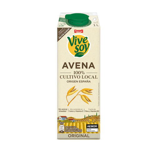 Bebida de avena VIVESOY 1L image number