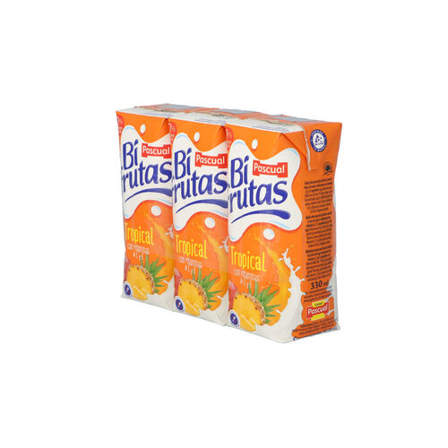 BIFRUTAS Tropical PASCUAL 3x330ml image number