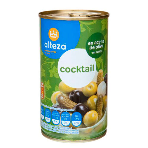 COCKTAIL EN ACEITE DE OLIVA ALTEZA 370g image number