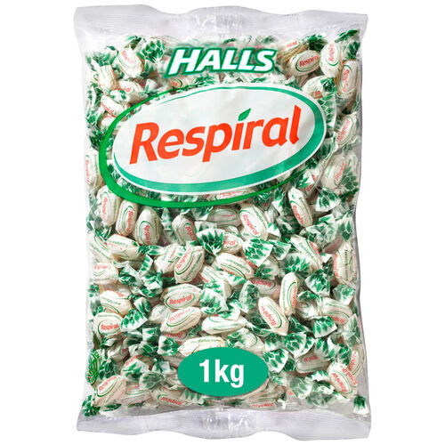 Caramelos RESPIRAL menthol HALLS 1kg image number