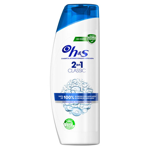 CHAMPÚ ANTICASPA CLASICO 2EN1 H&S 400ml image number