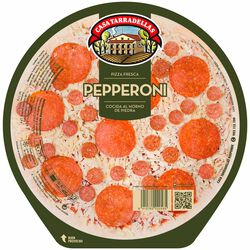 Pizza con pepperoni CASA TARRADELLAS 400g