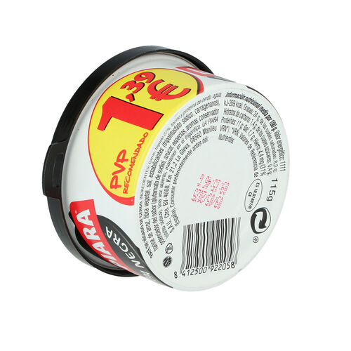 PATE PIARA TAPA NEGRA 115g image number
