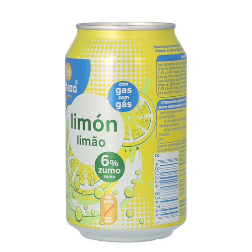 Refresco limon 6% zumo ALTEZA lata 33cl image number