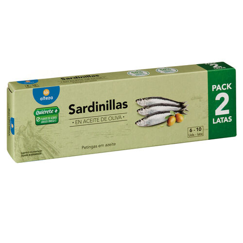 Sardinilla ALTEZA oliva pack 2x65g image number
