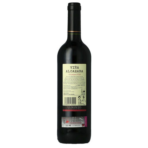 VINO TINTO VIÑA ALCAZABA CRIANZA DO MANCHA 750ml image number