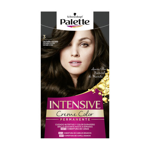 Coloraci&oacute;n permanente casta&ntilde;o oscuro N&ordm;3 PALETTE image number
