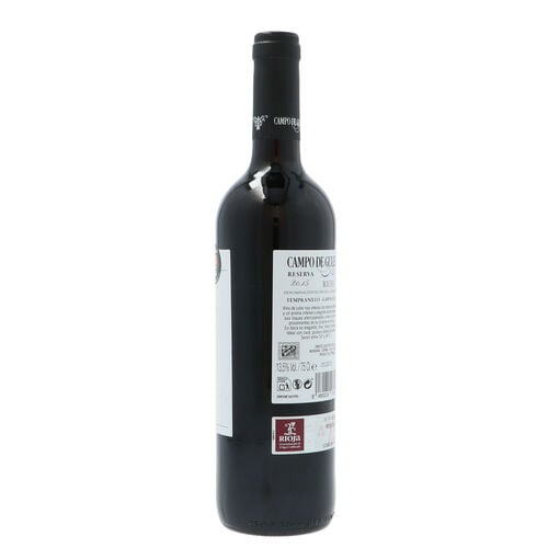 Vino tinto Reserva DOCa Rioja CAMPO GULES 750ml image number
