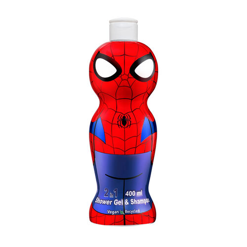 GEL BAÑO + CHAMPÚ NIÑOS SPIDERMAN 400ml image number