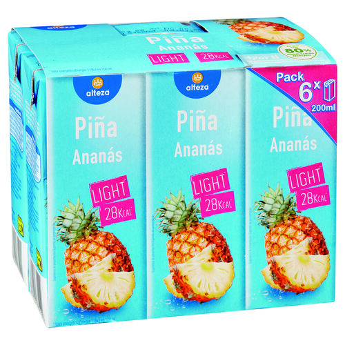 N&eacute;ctar de pi&ntilde;a ALTEZA 6x200ml image number