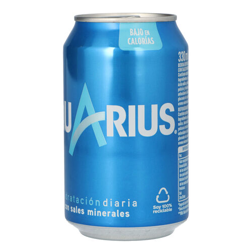 Bebida isot&oacute;nica AQUARIUS lata 33cl image number