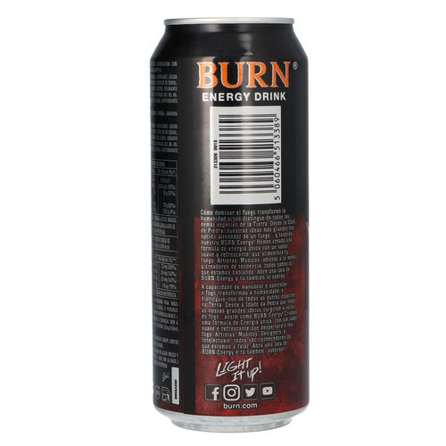 BEBIDA ISOTÓNICA BURN ENERGY LATA 500ml image number