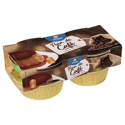 Flan de caf&eacute; ALTEZA 4x100g image number