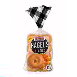 PAN BAGELS BIMBO CLASICO 4uds  300g