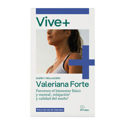 Valeriana forte VIVE PLUS 50 c&aacute;psulas