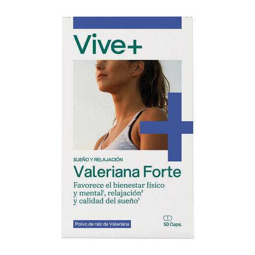 Valeriana forte VIVE PLUS 50 c&aacute;psulas image number