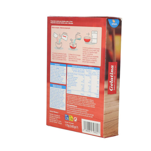 Gelatina ALTEZA fresa pack 2x85g image number