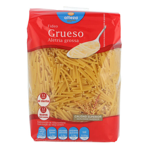 FIDEO ALTEZA GRUESO 500g image number