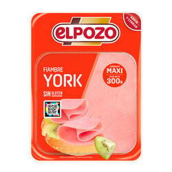 Fiambre York ELPOZO 300g+50g