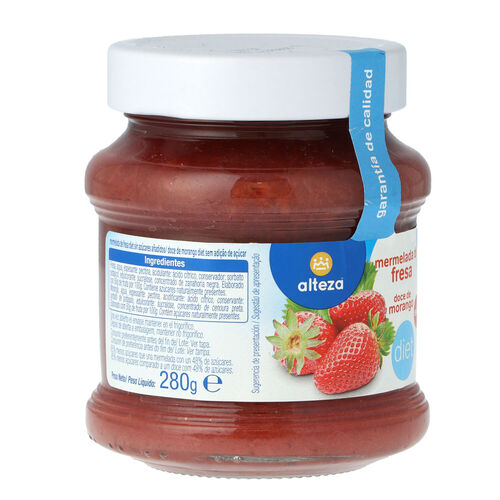 MERMELADA 0% FRESA ALTEZA 280g image number