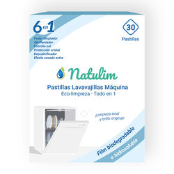 Pastillas lavavajillas maquina natulim 30uds