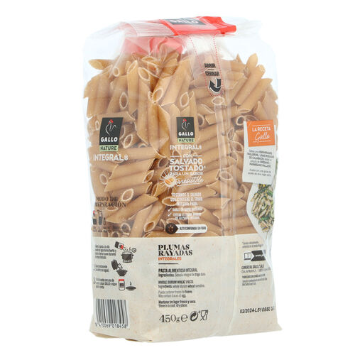 PLUMA RAYADA INTEGRAL GALLO 450g image number