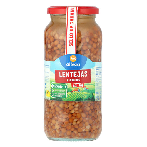 LENTEJAS COCIDAS ALTEZA 540g image number