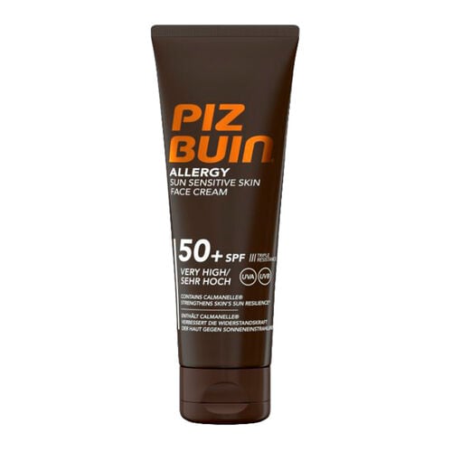 Allergy sun sensitive skin face cream spf50 PIZ BUIN 50ml image number