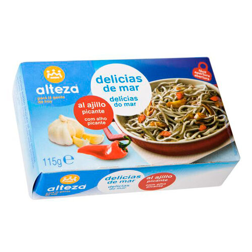 DELICIAS DE MAR AL AJILLO PICANTE ALTEZA 120G image number