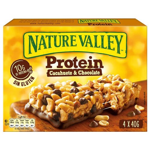 BARRITA PROTEINA NATURE VALLEY PACK 4x40g image number