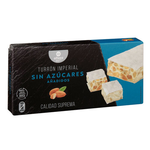 Turron IMPERIAL sin azucares añadidos ALTEZA 200g image number