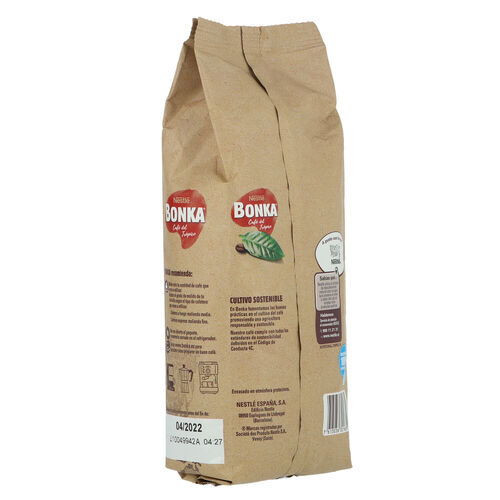 Caf&eacute; BONKA descafeinado grano 500g image number