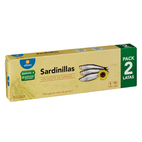 Sardinilla ALTEZA girasol pack 2x65g image number