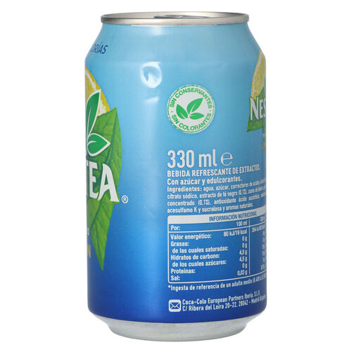 RESFRESCO TÉ NESTEA LIMON LATA 33cl image number