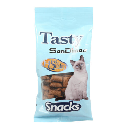 SNACK PARA GATO SABOR SALMON SANDIMAS 50g image number