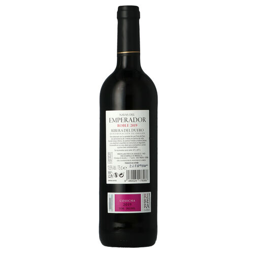 VINO TINTO DO RIBERA DUERO ROBLE NAVAS EMPERADOR 75cl image number