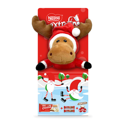 Chocolate con leche con relleno cremoso+peluche Extrafino NESTL&Eacute; 160g image number