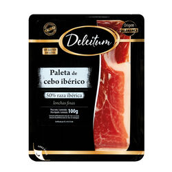 Paleta iberica cebo DELEITUM 100g