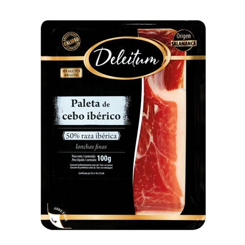 PALETA IBERICA CEBO DELEITUM 100g image number