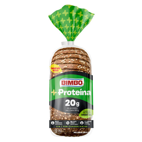 Pan de molde +prote&iacute;na BIMBO 475g image number