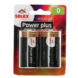 PILA ALCALINA LR20 POWERKING 2uds