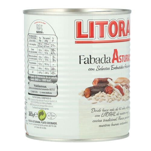 FABADA LITORAL 850g image number